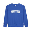 Asheville, North Carolina Toddler Sweatshirt - Asheville Toddler Crewneck Sweatshirt