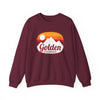 Golden, Colorado Sweatshirt - Unisex Retro Ombre Crewneck Golden Sweatshirt