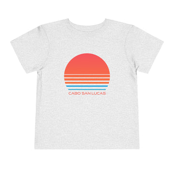 Buy athletic-heather Cabo San Lucas, Mexico Toddler T-Shirt - Retro 80s Toddler Cabo San Lucas Shirt