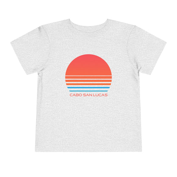 Cabo San Lucas, Mexico Toddler T-Shirt - Retro 80s Toddler Cabo San Lucas Shirt