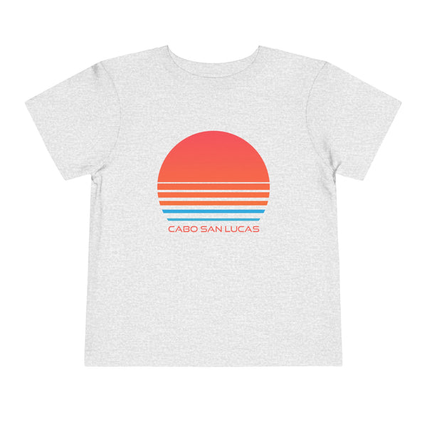 Cabo San Lucas, Mexico Toddler T-Shirt - Retro 80s Toddler Cabo San Lucas Shirt