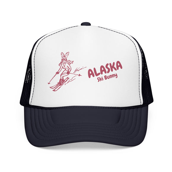 Alaska Ski Bunny Foam Trucker Hat
