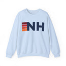 New Hampshire Retro Sweatshirt | Retro Stripes New Hampshire-4