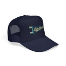 Lake Clark National Park Pennant Trucker Hat — Vintage Foam Mesh Cap-8