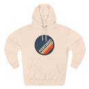 Premium Portland, Oregon Retro Circle Hoodie — Vintage 70s Striped Logo Pullover-4