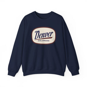 Denver, Colorado Sweatshirt - Unisex Retro Crewneck Denver Sweatshirt