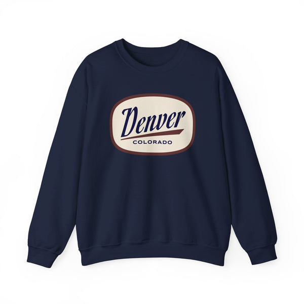 Denver, Colorado Sweatshirt - Unisex Retro Crewneck Denver Sweatshirt