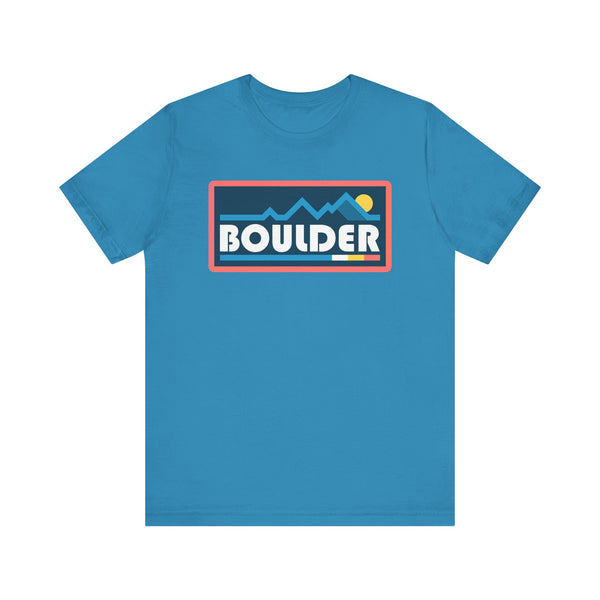 Boulder, Colorado T Shirt - Retro Graphic Tee
