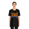 Vail, Colorado Shirt - Mountain Sunset Unisex Vail T-Shirt