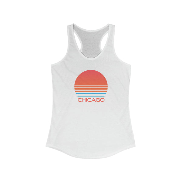 Chicago, Illinois Women's Racerback Tank Top