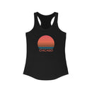 Chicago, Illinois Women's Racerback Tank Top-2