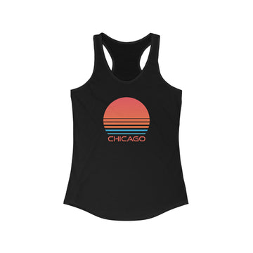 Chicago, Illinois Women's Racerback Tank Top - 0