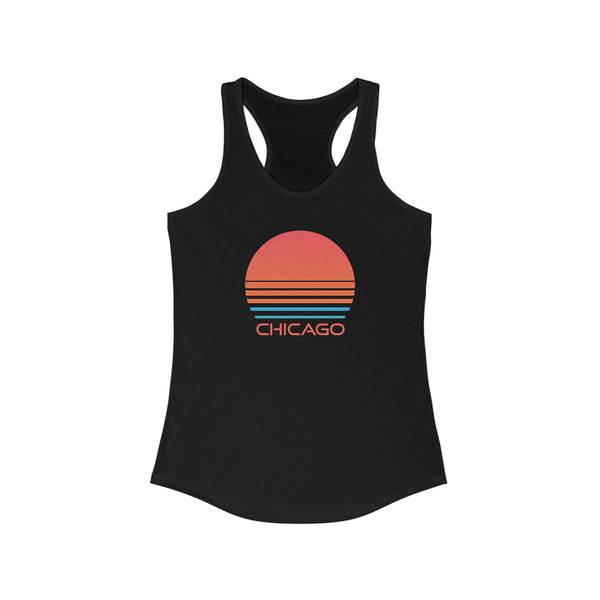 Chicago, Illinois Women's Racerback Tank Top