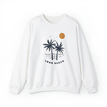 Long Beach, California Sweatshirt - Unisex Crewneck Long Beach Sweatshirt