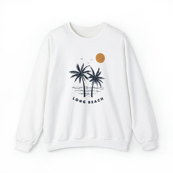 Long Beach, California Sweatshirt - Unisex Crewneck Long Beach Sweatshirt