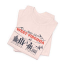 West Virginia Après-ski T-Shirt - Vintage Mountain Graphic Tee-13