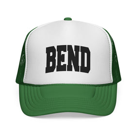 Buy green Bend, Oregon Collegiate Style Trucker Hat
