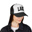 Lake Retro Collegiate Style Trucker Hat-13