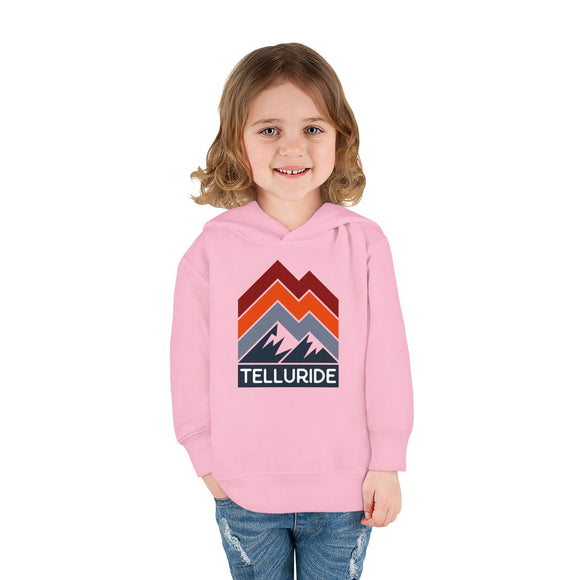 Telluride, Colorado Toddler Hoodie - Unisex Telluride Toddler Sweatshirt