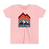 California Youth Shirt - Retro Mountain California Kid's T-Shirt