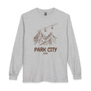 Park City, Utah Long Sleeve T-Shirt - Ski Mountain Gondola-2