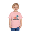 Huntington Beach, California Toddler T-Shirt - Retro Palm Tree Toddler Huntington Beach Shirt