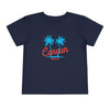 Cancun, Mexico Toddler T-Shirt - Retro Palm Tree Toddler Cancun Shirt