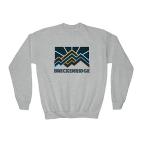 Breckenridge, Colorado Youth Sweatshirt - Unisex Kid's Breckenridge Crewneck Sweatshirt
