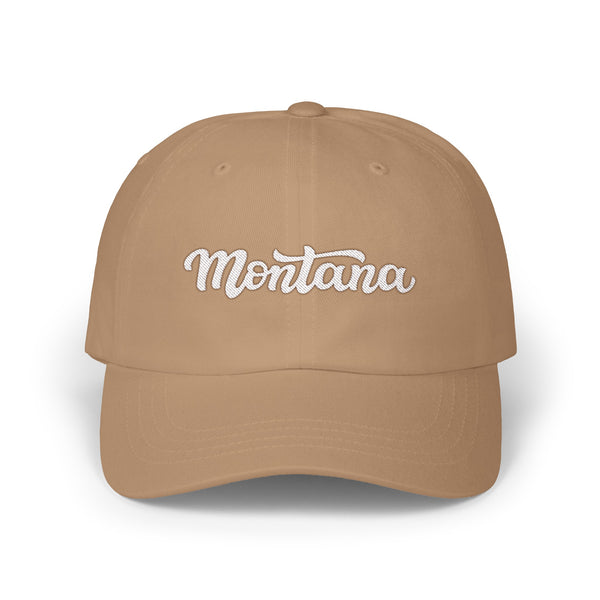 Montana Dad Hat - Embroidered Montana Classic Dad Cap