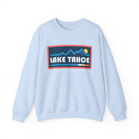 Buy light-blue Lake Tahoe, California Sweatshirt - Mountain Graphic Crewneck