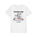 Big Bear Lake, California Yeti Snowboard Youth Tee - Kids Skiing Shirt-2