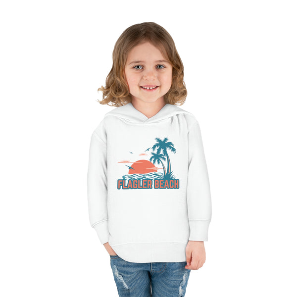 Flagler Beach, Florida Toddler Hoodie - Unisex Flagler Beach Toddler Sweatshirt