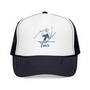 Taos, New Mexico Snow Ski Trucker Hat — Retro Skier Foam Taos Cap-4