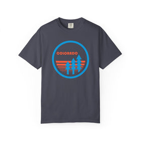 Buy navy Colorado T Shirt, Comfort Colors Cotton 100% Cotton Trees Tee
