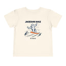 Jackson Hole, Wyoming Yeti Snowboard Toddler Tee-1