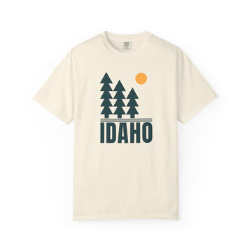 Idaho T Shirt, Comfort Colors Cotton 100% Cotton Trees Tee