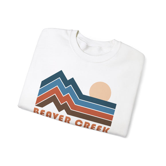 Beaver Creek, Colorado Sweatshirt Retro Mountains, Beaver Creek Unisex Graphic Crewneck