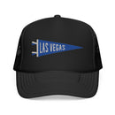 Las Vegas, Nevada Pennant Trucker Hat — Retro Flag Foam Cap-2