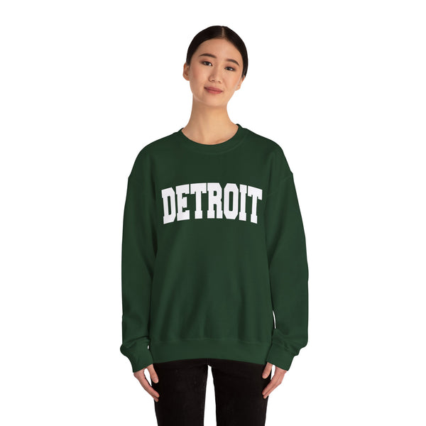 Detroit, Michigan Sweatshirt - Unisex Graphic Crewneck