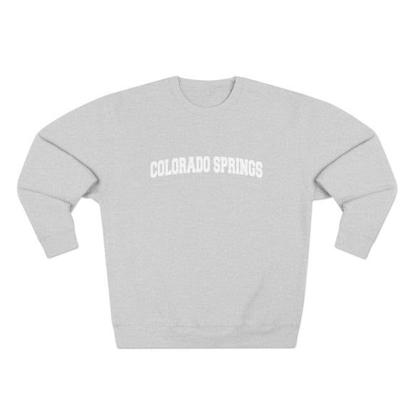 Premium Colorado Springs, Colorado Retro Graphic Sweatshirt