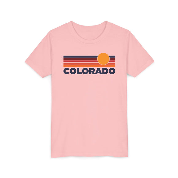 Colorado Youth T-Shirt — Retro Sun Tee