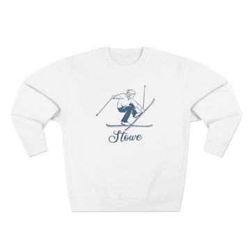 Premium Stowe, Vermont Vintage Snow Ski Sweatshirt