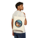 Stowe, Vermont Cotton Canvas Tote Bag Ski Lift - 15" x 16"-3