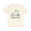 Jackson Hole, Wyoming Graphic Tee - Mountain Illustration Jackson Hole T Shirt