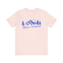 Stowe, Vermont T-Shirt - Retro Mountain Unisex Stowe Shirt-4