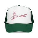 Crested Butte, Colorado Ski Bunny Foam Trucker Hat-5