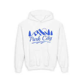 Retro Park City, Utah Youth Hoodie - Mountain Park City, Utah Kids Sweatshirt, Cute Park City, Utah Children's Pullover