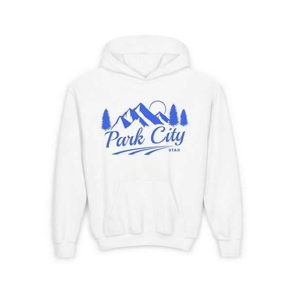Retro Park City, Utah Youth Hoodie - Mountain Park City, Utah Kids Sweatshirt, Cute Park City, Utah Children's Pullover