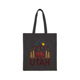 Utah Tote Bag - Cotton Canvas Utah Bag