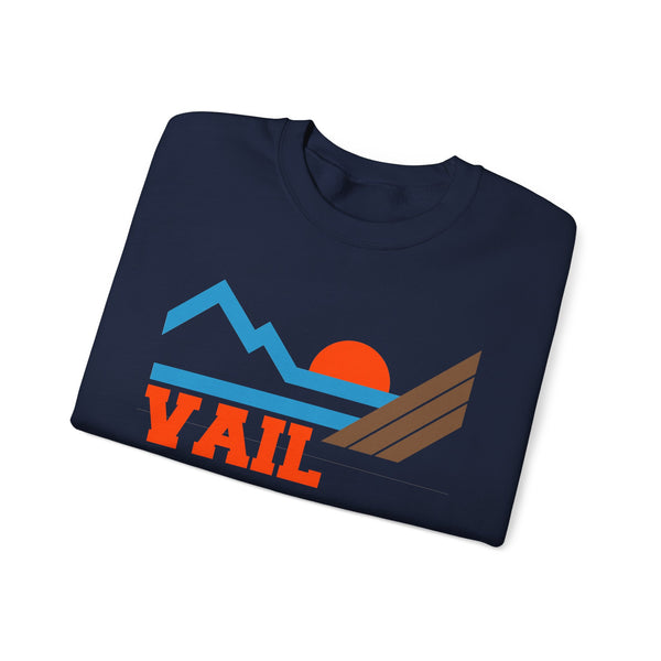 Vail, Colorado Sweatshirt - Mountain Vail Crewneck Sweatshirt